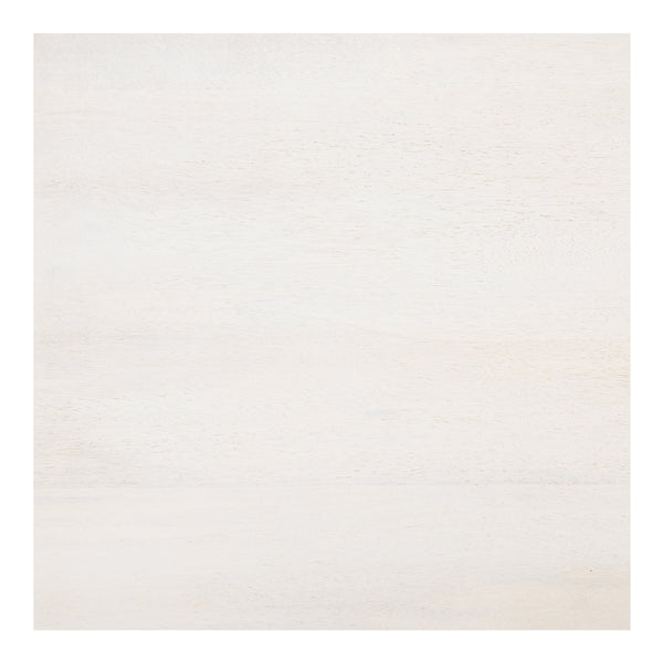 Moe's Clement Nightstand Whitewashed Mango Wood