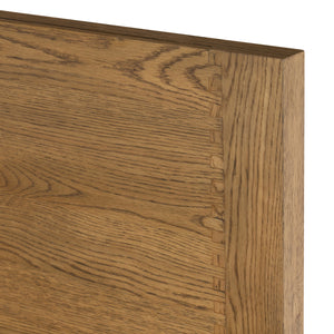 Meadow Bed In Tawny Oak - King