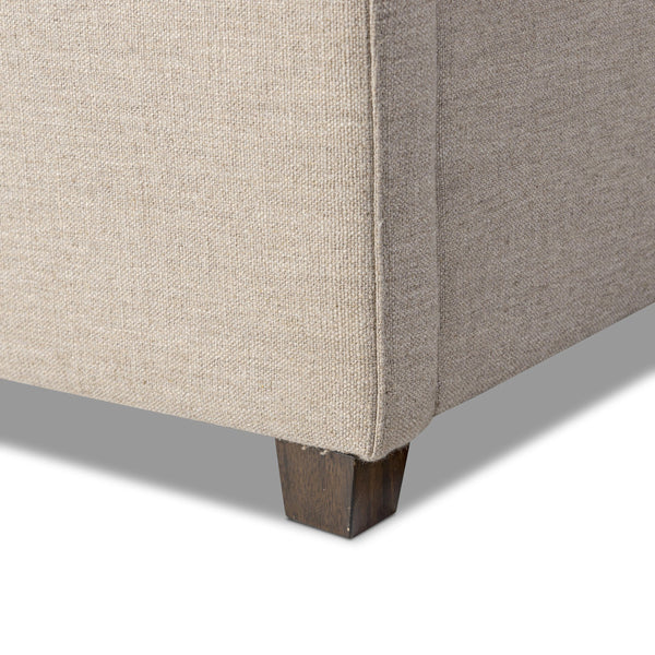 Daphne Queen Bed - Alcala Taupe