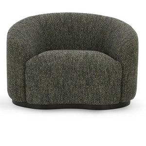 Beverly Upholstered Swivel Chair - Antique Green