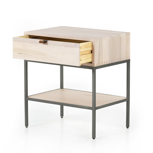 Trey Nightstand In Dove Poplar