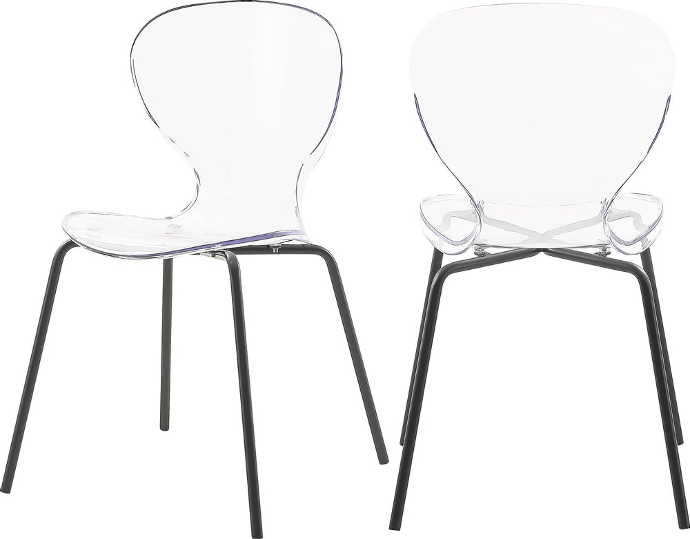 Arturo Dining Chair In Matte Black