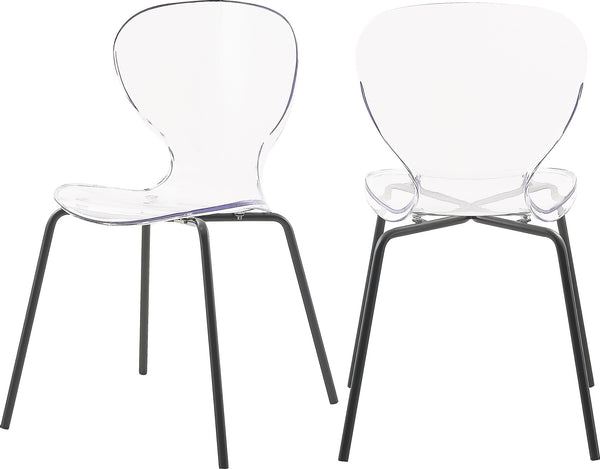 Arturo Dining Chair In Matte Black