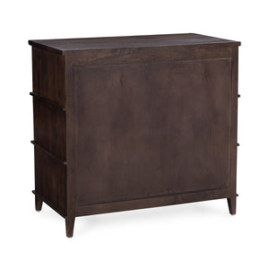 Westlake Solid Wood 3-Drawer Chest - Kona Brown