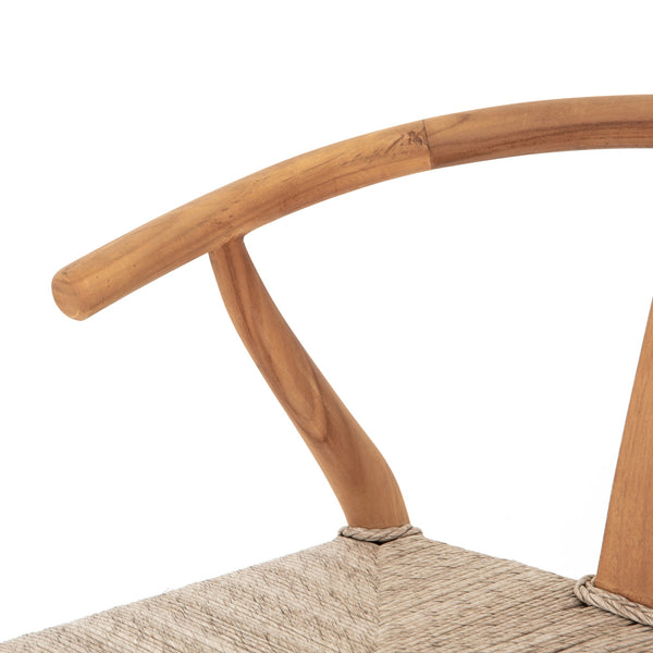 Muestra Bar Stool-Matte Sealed Teak