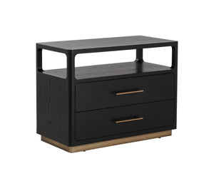 DANETTE NIGHTSTAND - BLACK