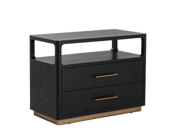 DANETTE NIGHTSTAND - BLACK