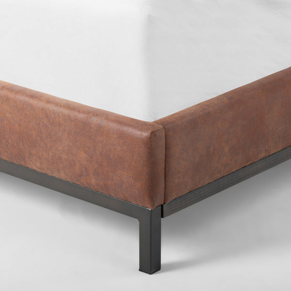 Newhall King Bed 55" in Tobacco