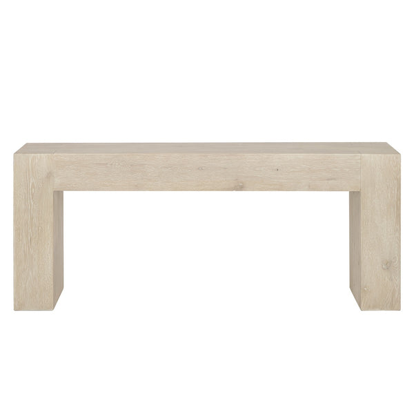 Bristol Solid Wood Console Table - Aged Cream