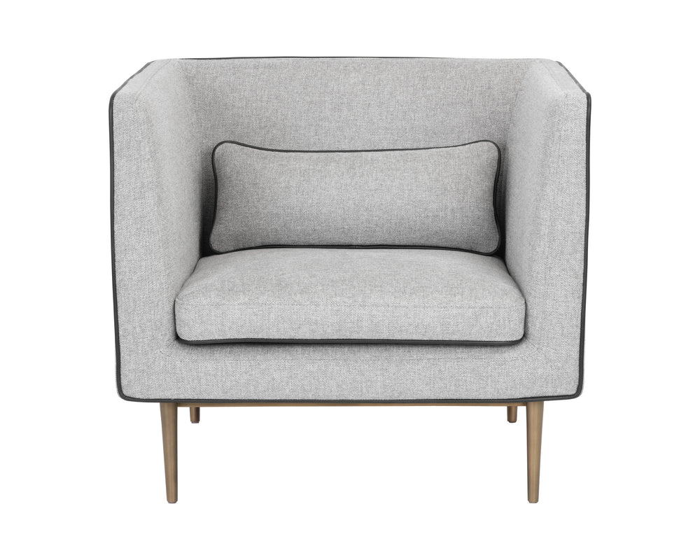 BATAVIA ARMCHAIR - BELFAST HEATHER GREY