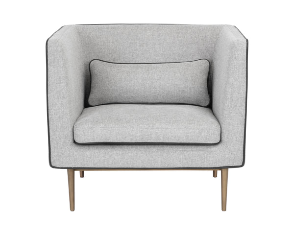 BATAVIA ARMCHAIR - BELFAST HEATHER GREY