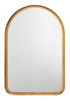 Arch Iron Wall Mirror, Gold