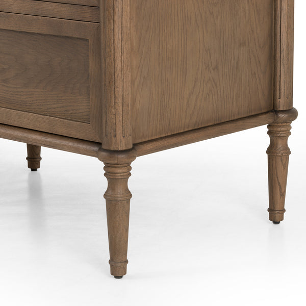 Toulouse 9 Drawer Dresser In Toasted Oak