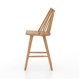 Lewis Windsor Counter Stool-Sandy Oak