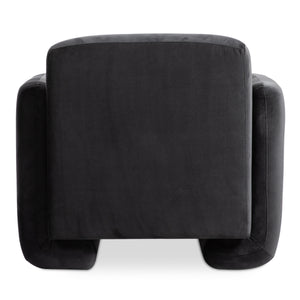 Moe's Fallon Accent Chair in Shadow Grey