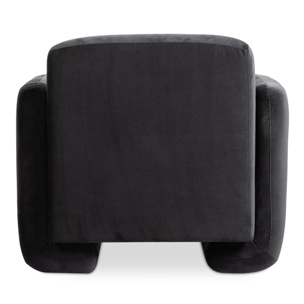 Moe's Fallon Accent Chair in Shadow Grey