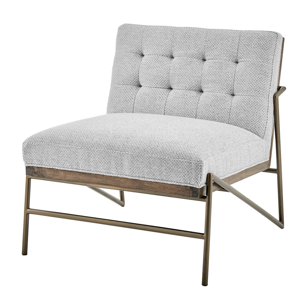 Marlow Fabric Accent Chair In Cardiff Gray