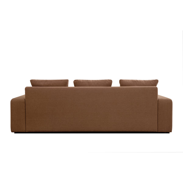 Moe's Thomas Sofa in Rust Polyester