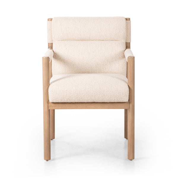 Kiano Dining Armchair In Charter Oatmeal