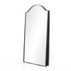 Jacques Floor Mirror In Gunmetal