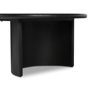 Paden Large Coffee Table In Aged Black
