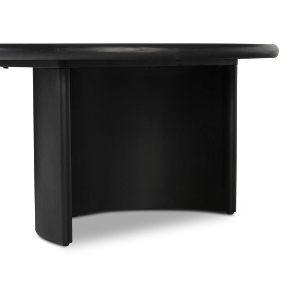 Paden Large Coffee Table In Aged Black