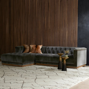 Maxx 2Pc Laf Sectional In 109 In Sapphire Brch