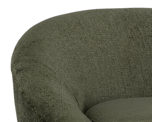BLISS SWIVEL LOUNGE CHAIR - BERGEN OLIVE