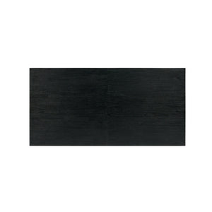 Bedford KD 79" Rect. Dining Table "A" Base, Brushed Black 