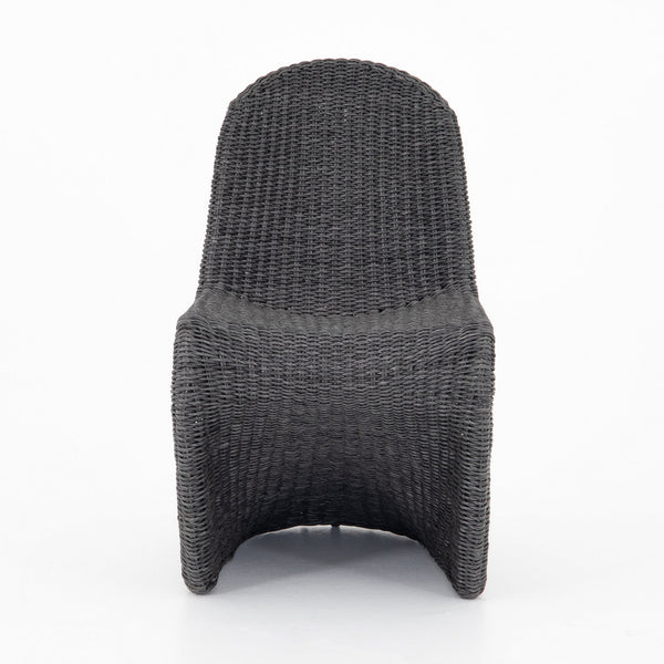 Portia Outdoor Dining Chair In Vintage Coal