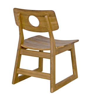 Buraco Teak Chair with Satin Gloss Finish