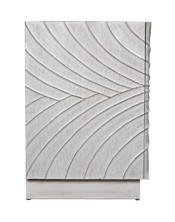 Cavalier Mahogany and Veneer Sideboard in White Wash Finish