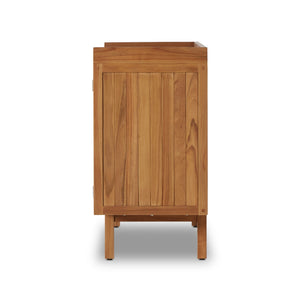 Lula Outdoor Sideboard - Natural Teak-FSC
