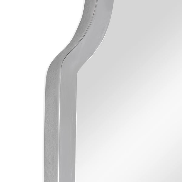 Brayden Nickel Arch Mirror