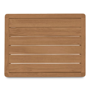 Moe's Enzo Outdoor Side Table Natural Teak