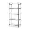 Swinton Bookcase - Hammered Gunmetal