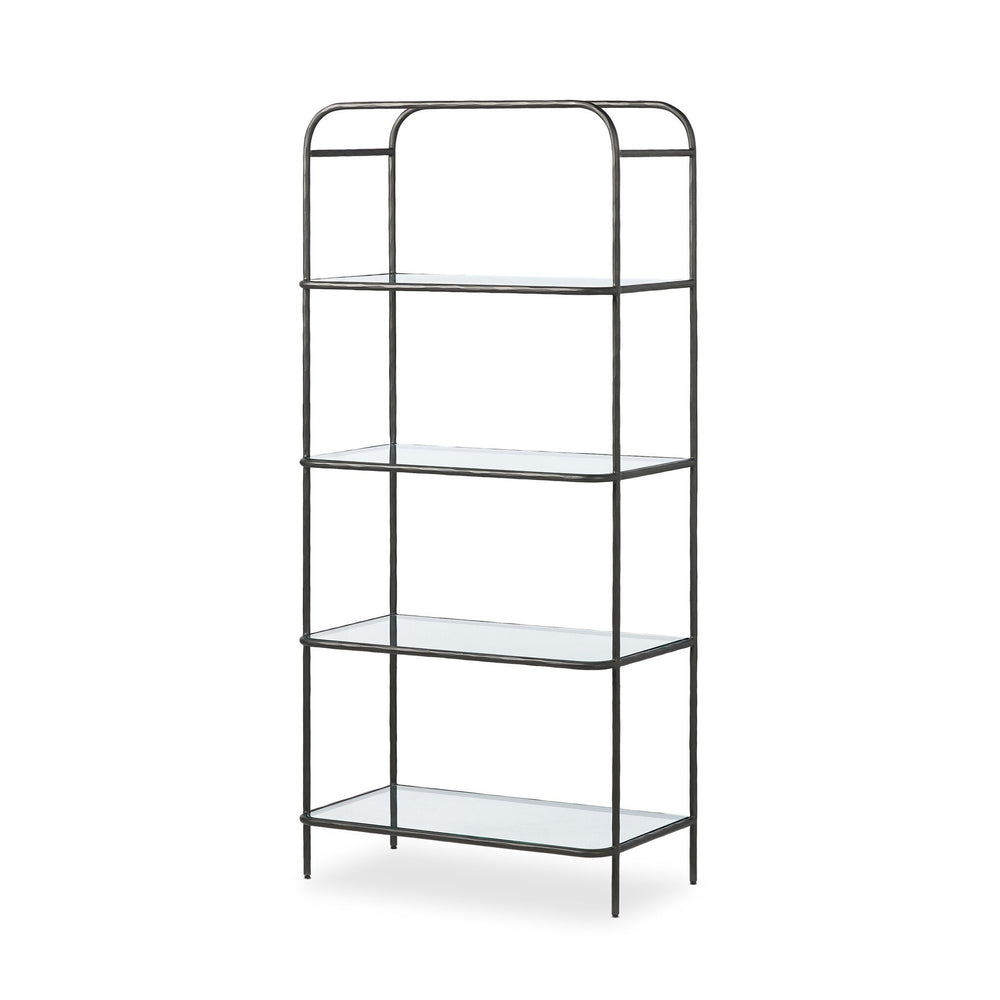 Swinton Bookcase - Hammered Gunmetal