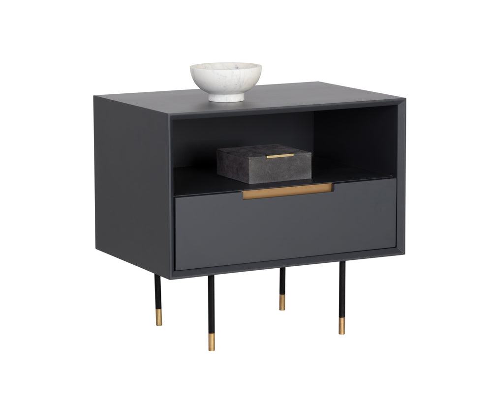 DANBURY NIGHTSTAND - SLATE NAVY