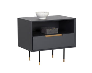 DANBURY NIGHTSTAND - SLATE NAVY