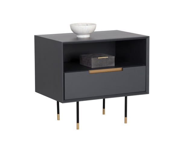 DANBURY NIGHTSTAND - SLATE NAVY