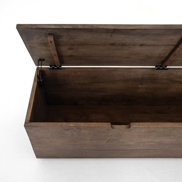 Duncan Trunk In Aged Brown