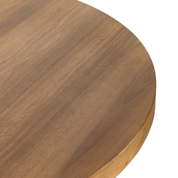 Hudson Round Dining Table In Natural Yukas