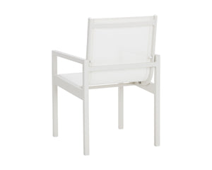 MERANO DINING ARMCHAIR - WHITE