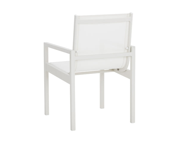MERANO DINING ARMCHAIR - WHITE