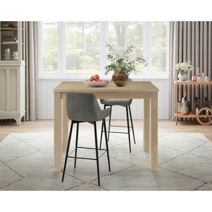 Tiburon KD 36" High Dining Table, Drifted Sand
