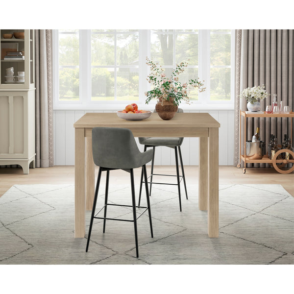 Tiburon KD 36" High Dining Table, Drifted Sand