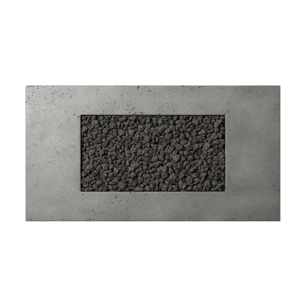 Kenton Outdoor Fire Table In Pewter Concrete