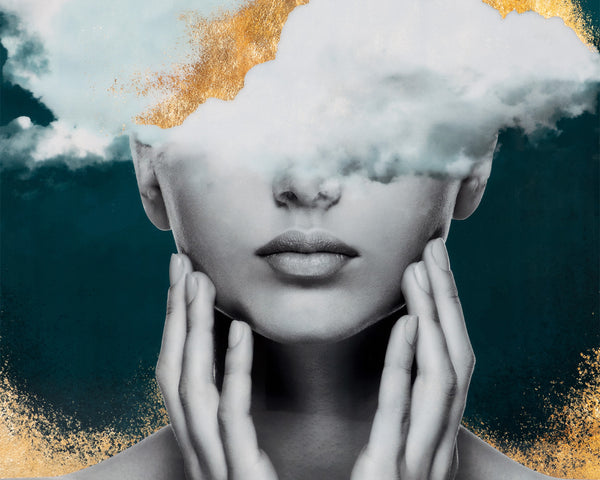 MIND OVER MATTER - 40" X 60" - BLACK FRAME