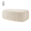 Carlese Boucle Big Ottoman, Palladian Beige