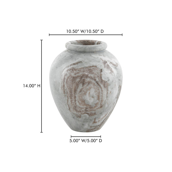 Didion Vase in Torrento Marble